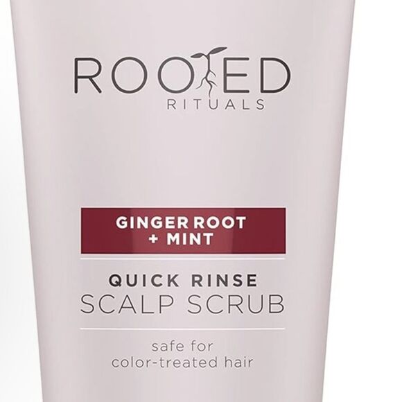 Rooted Rituals scalp scrub gingerroot & mint - Picture 1 of 2